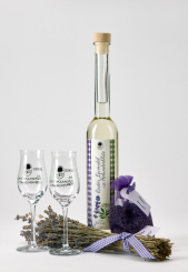 Lavendel-Holunberblütenlikör 